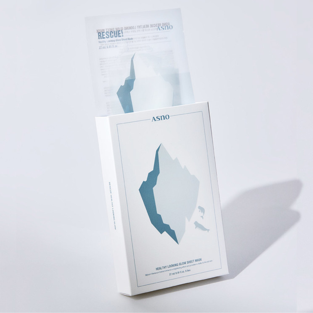 Rescure healthy looking glow sheet mask