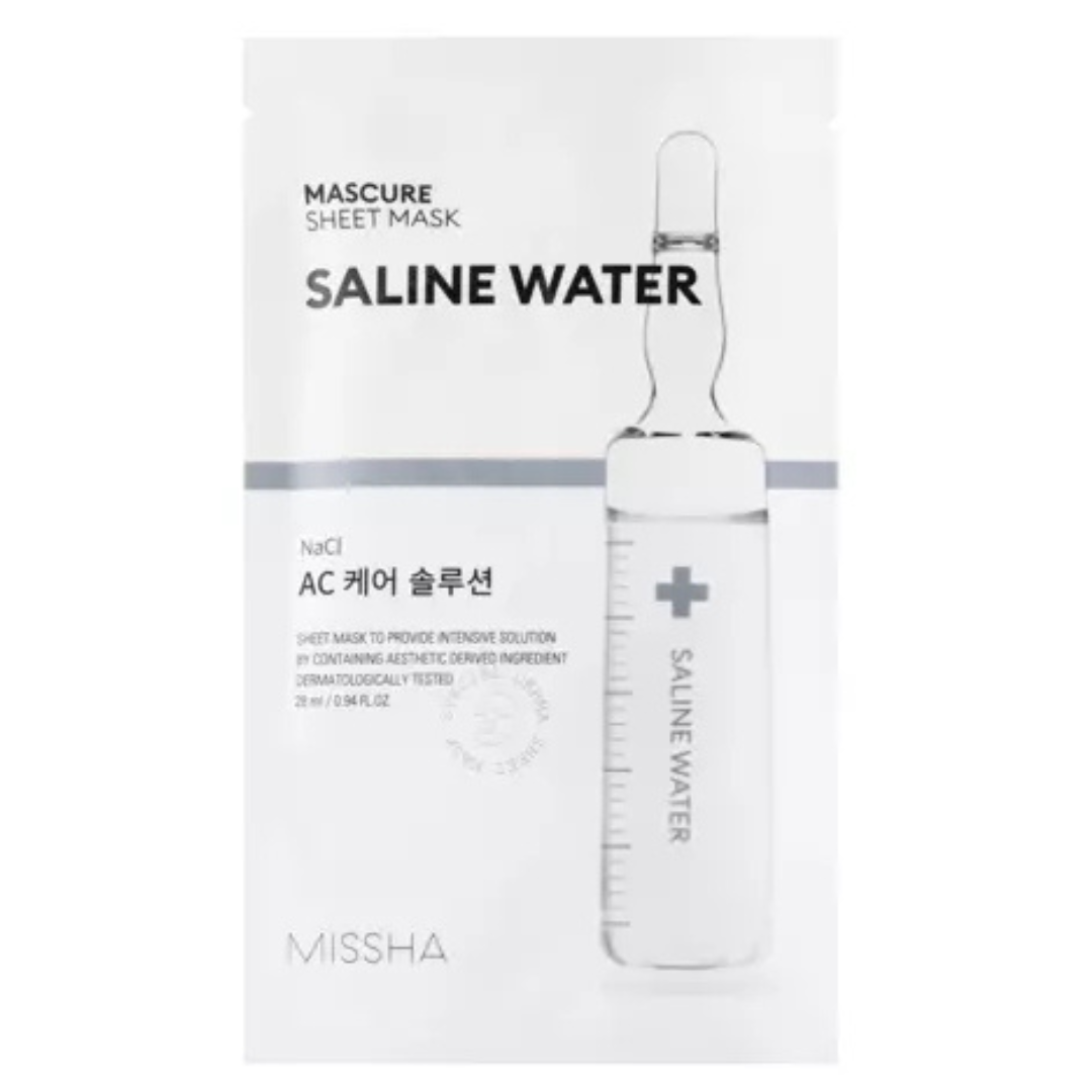 Mascure AC Care Solution Sheet Mask (NaCl)