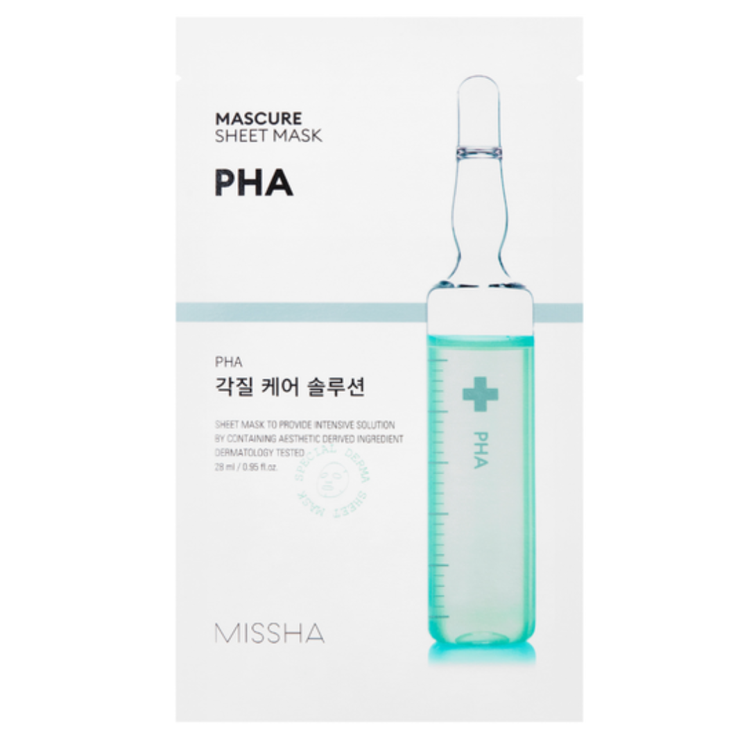 Mascure Peeling Solution Sheet Mask (PHA)