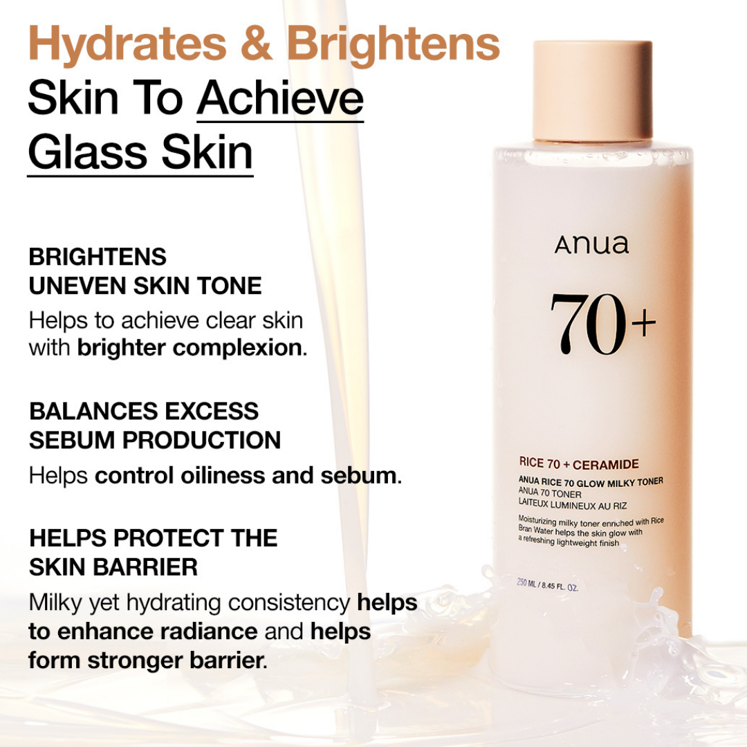 Rice 70 Glow Milky Toner
