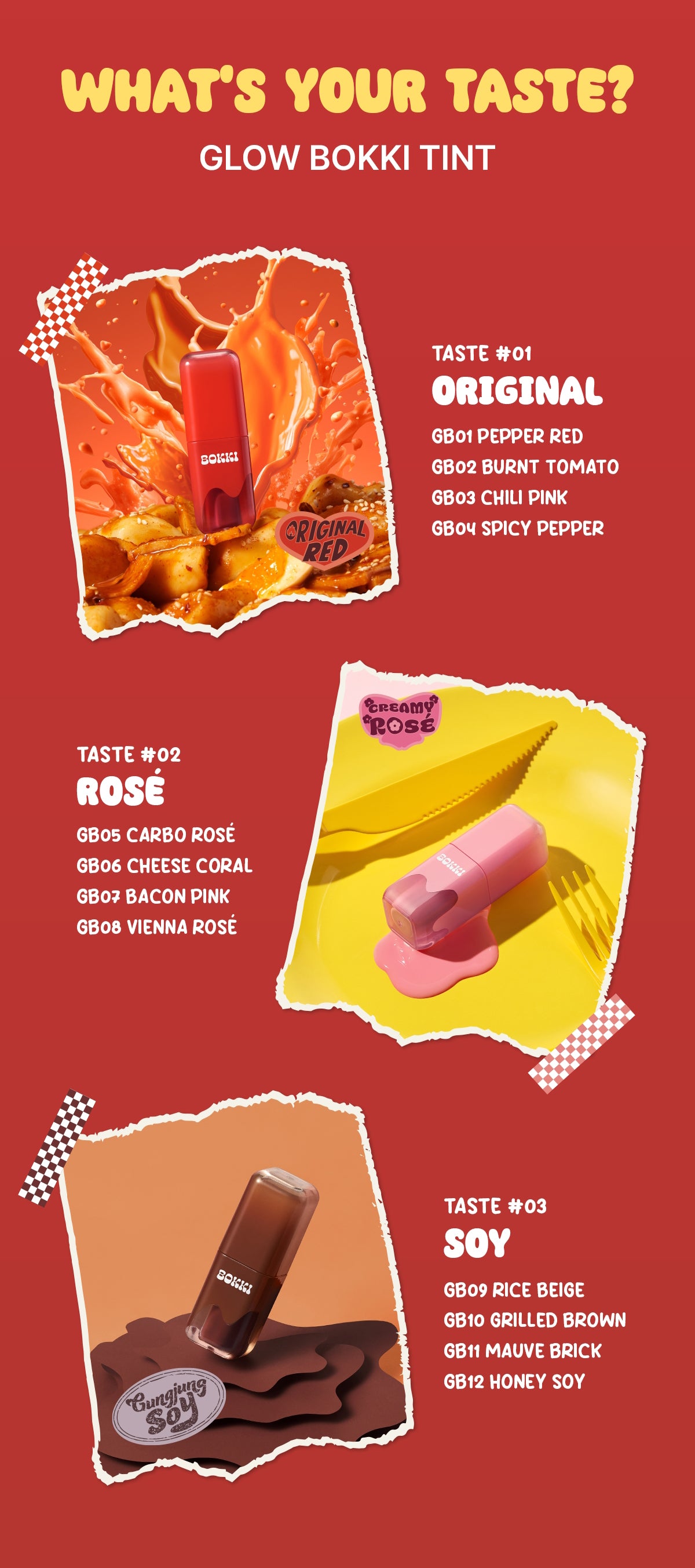 Glow Bokki Tint – Bokki rozjasňující tint na rty