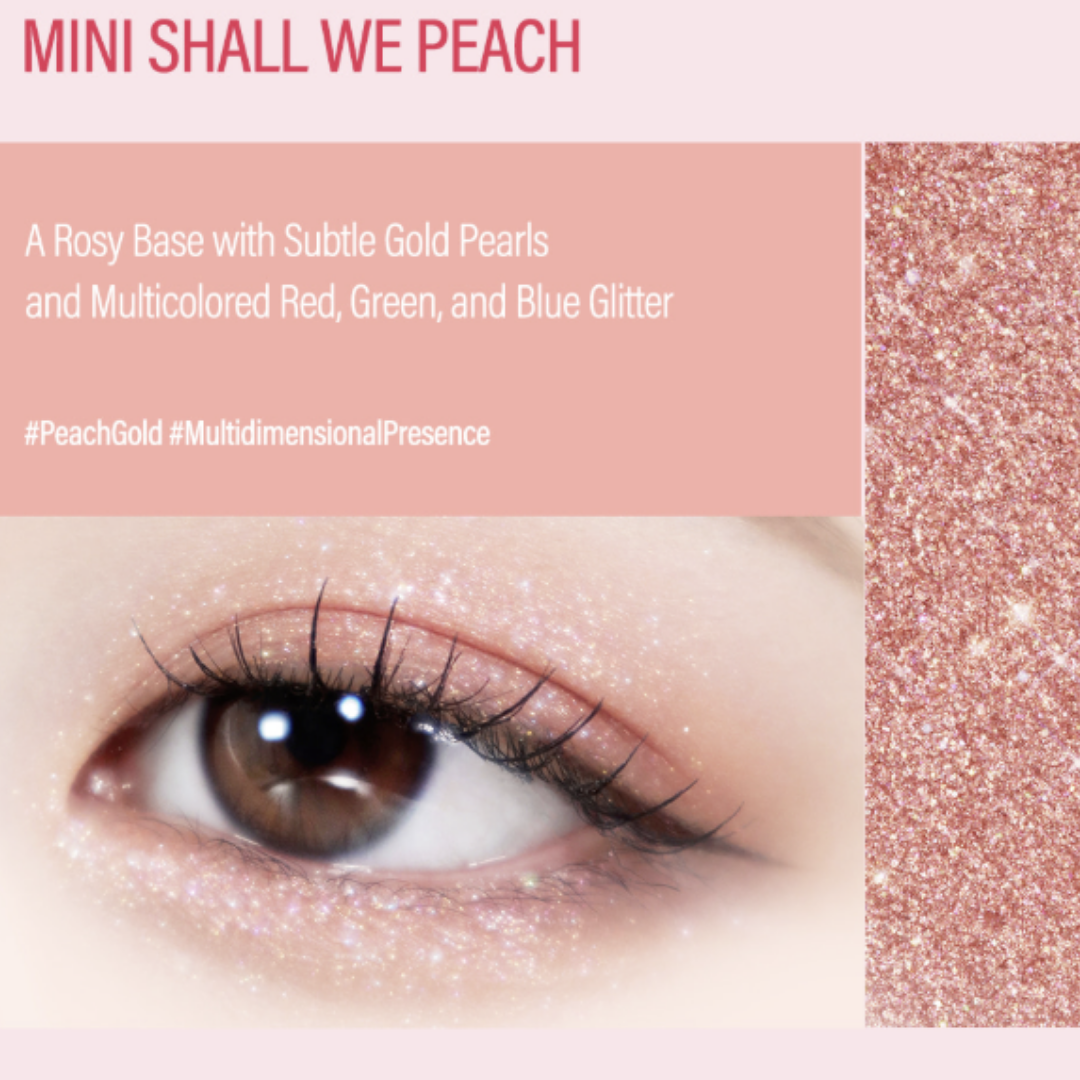 MINI LIKE A SHADOW – Třpytivé mini stíny s vysokou pigmentací