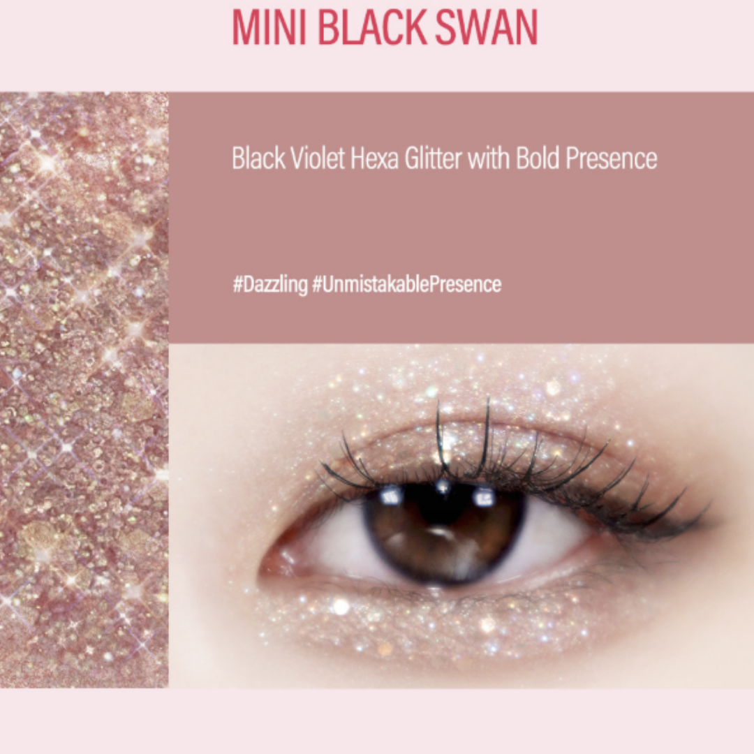 MINI LIKE A SHADOW – Třpytivé mini stíny s vysokou pigmentací