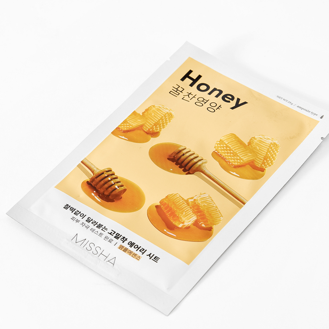 Airy Fit Sheet Mask (Honey) – Plátýnková maska s medem