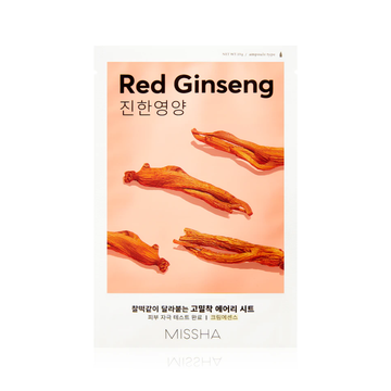 Airy Fit Sheet Mask (Red Ginseng) – Plátýnková maska s červeným ženšenem