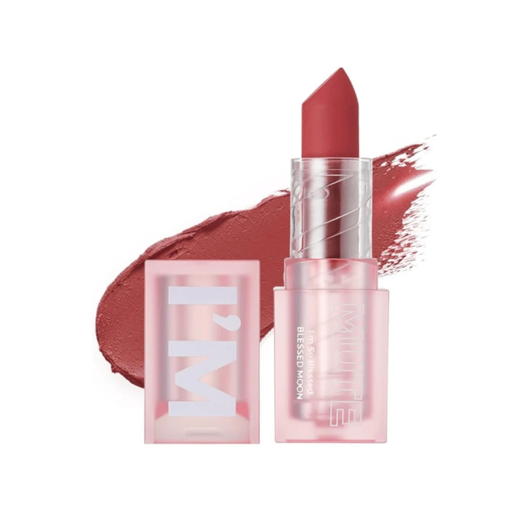 I’M MUTE Lipstick – matná rtěnka s výživnými rostlinnými oleji