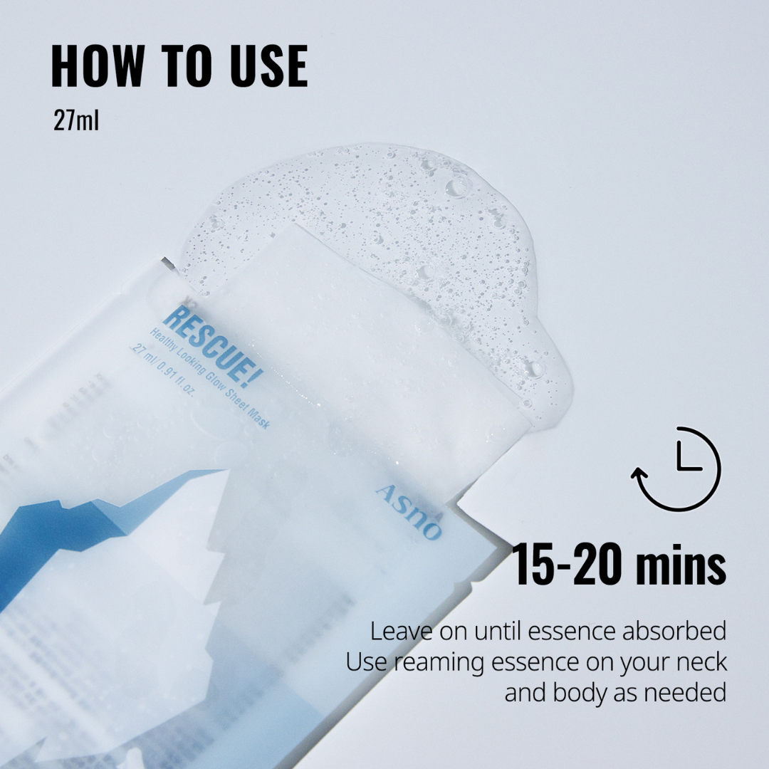 Rescure healthy looking glow mask