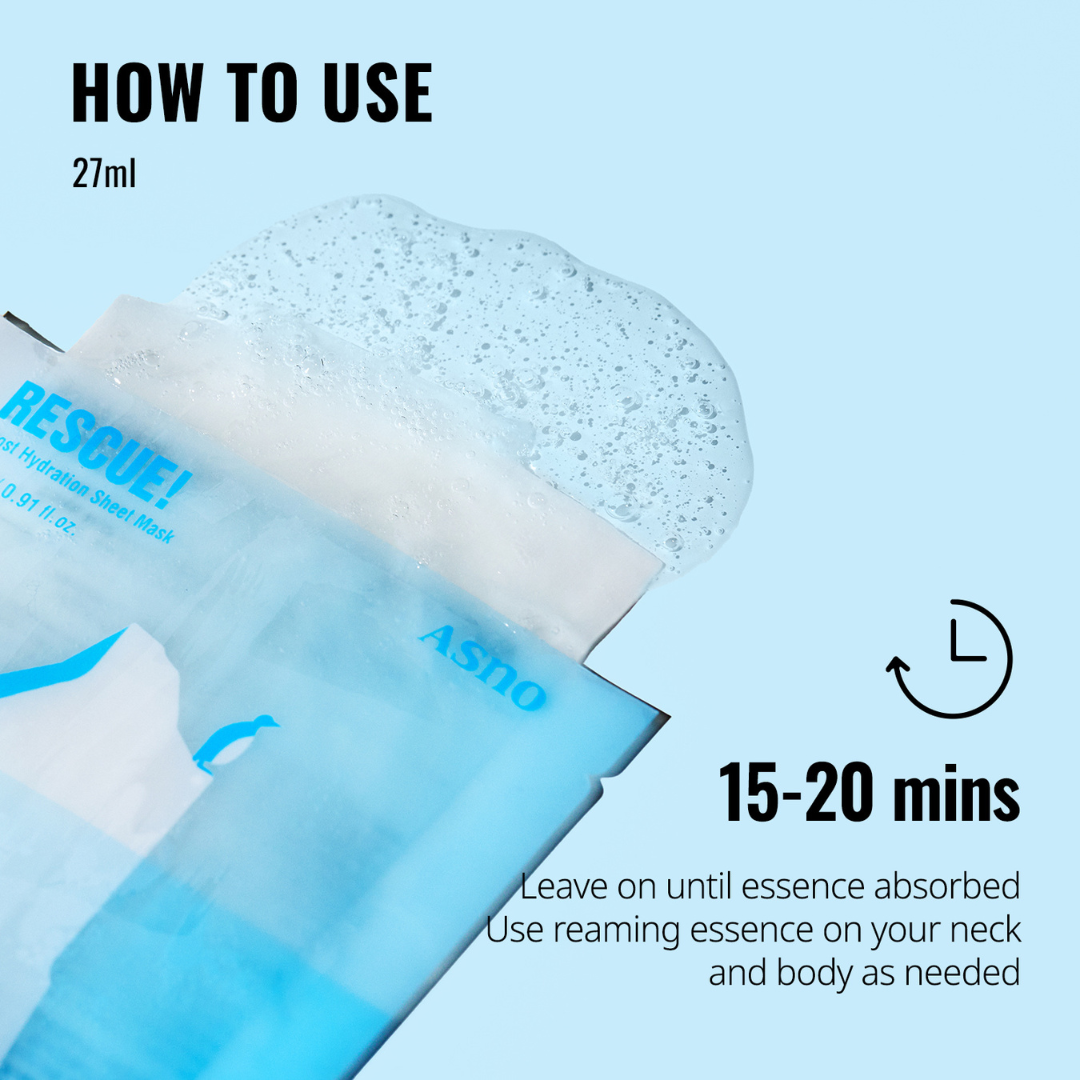 Rescue boost hydration mask